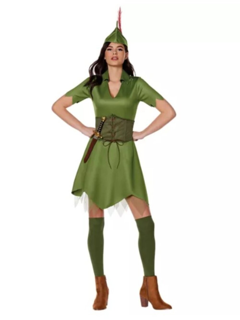 Spirit Halloween Adult Disney Peter Pan Costume NIB Size Medium